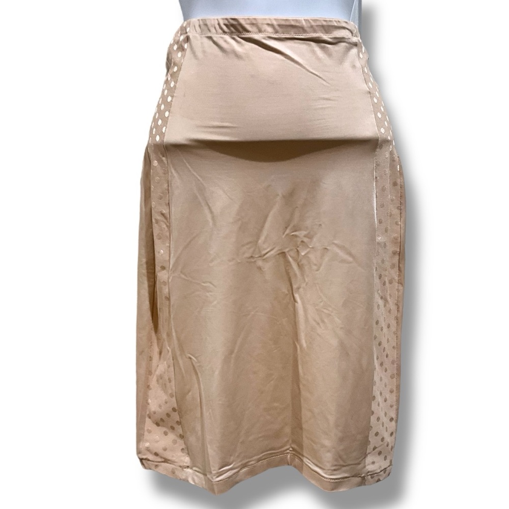 Spanx Assets Red Hot Label Tan Nude Beige Half Slip Size Large